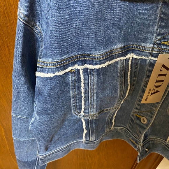 Cropped jean jacket - Picture 5 of 6